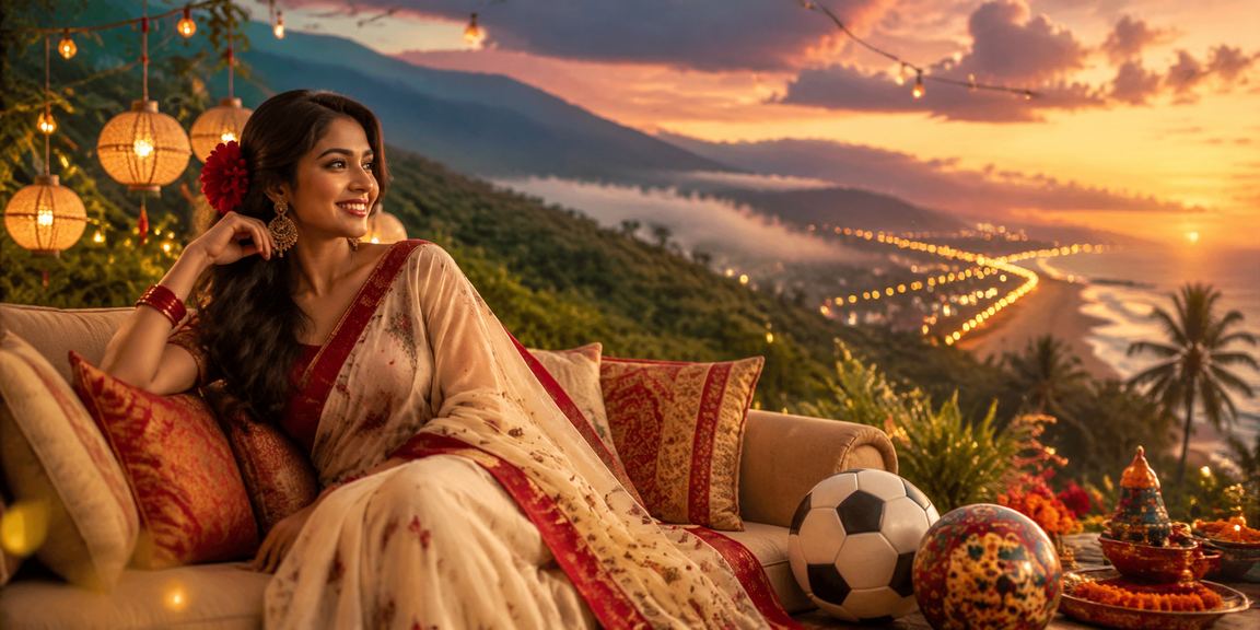 কক্সবাজারে পহেলা বৈশাখের উৎসবে ফুটবল বেটিং উপভোগ করছেন দর্শক